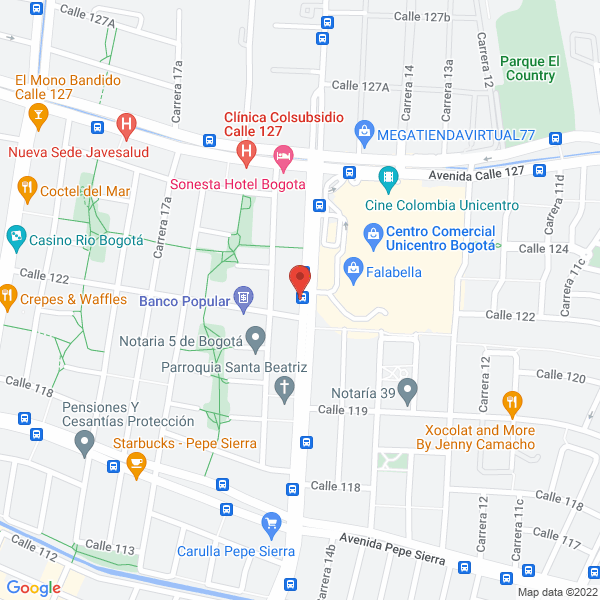Mapa de Genes Servicios Médicos Ltda.