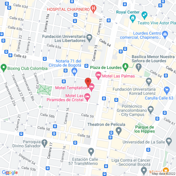 Mapa de Geoglobal Consultores Ltda.