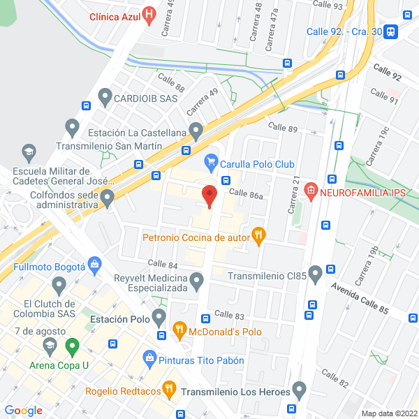 Mapa de Geos E.U.