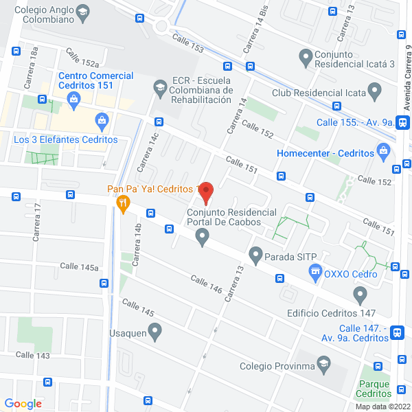 Mapa de Granitos De Mostaza
