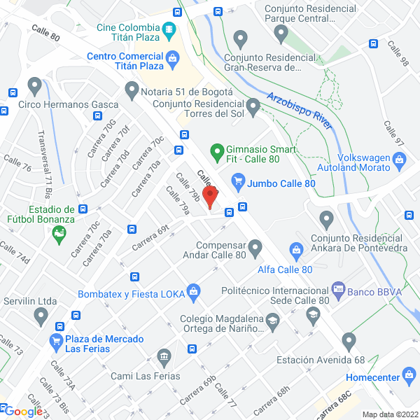 Mapa de Grupo Empresarial De Radiocomunicaciones E.U.