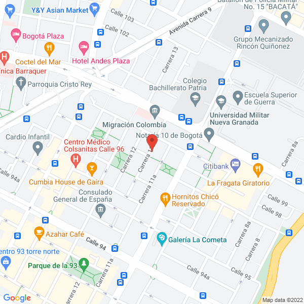 Mapa de Grupo Integra Seguros Ltda.