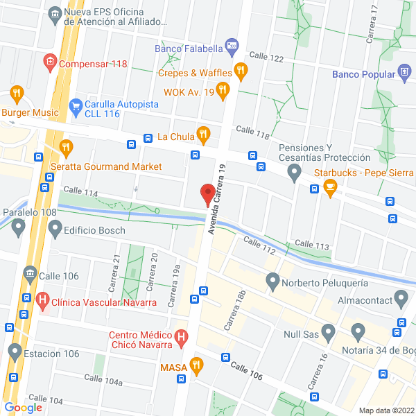 Mapa de Grupo Master Inmobiliario S.A.S.