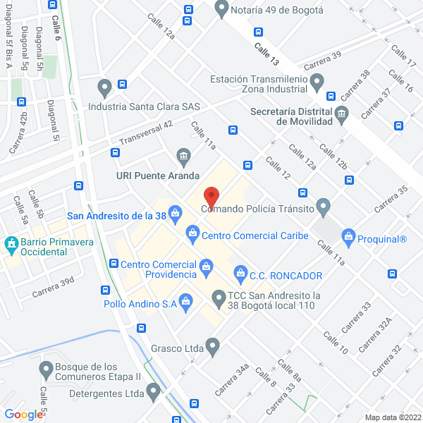 Mapa de H Y S Importadora Y Distribuidora