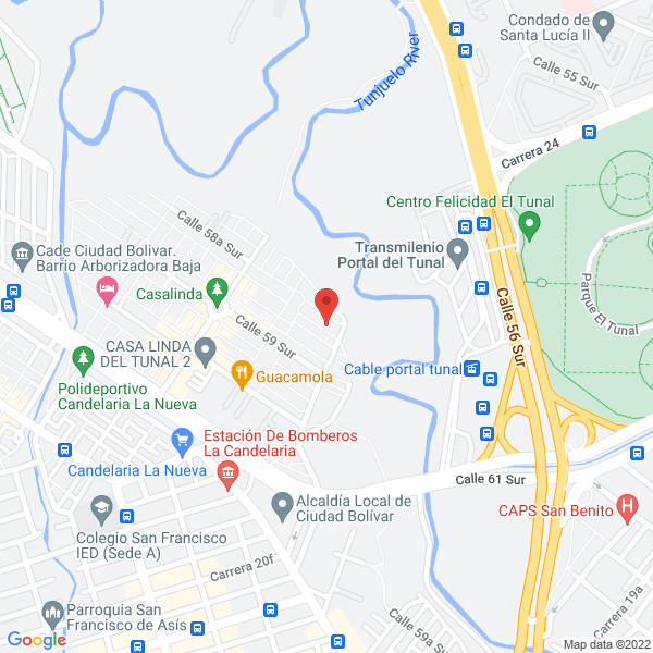 Mapa de Halcones De Jalisco