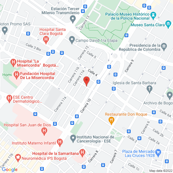 Mapa de Hospedaje Omaru