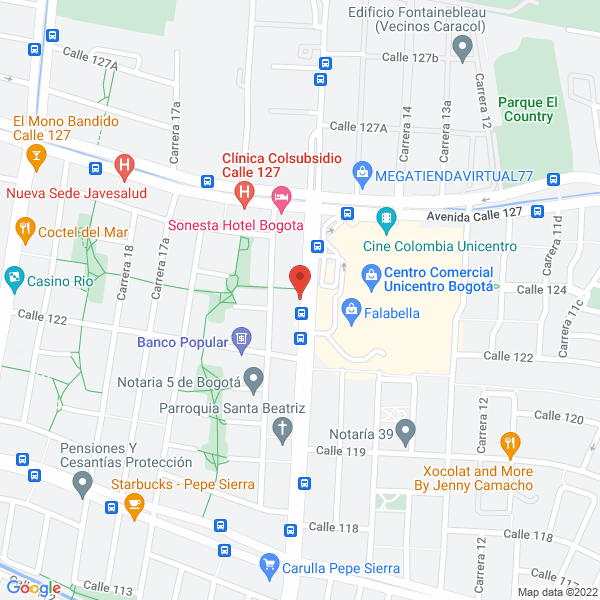 Mapa de Hushmand Associates