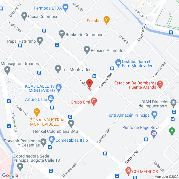 Mapa de Hynotic Shoes