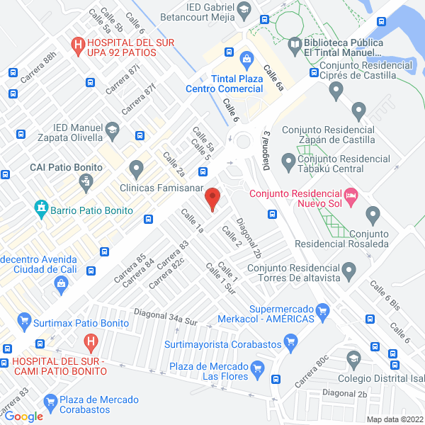 Mapa de Implax Ltda