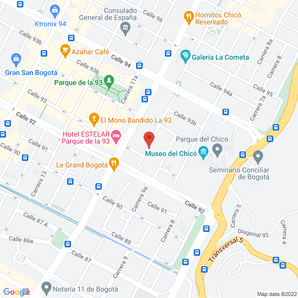 Mapa de Infantiles Pequeñas Maravillas