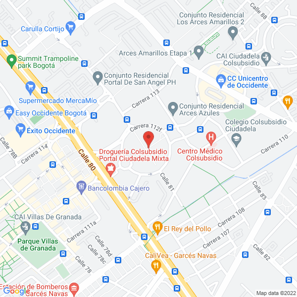 Mapa de Club Deportivo Racing Big Stars F.C