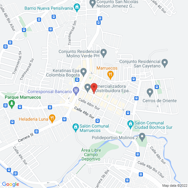 Mapa de Club Deportivo S.B.