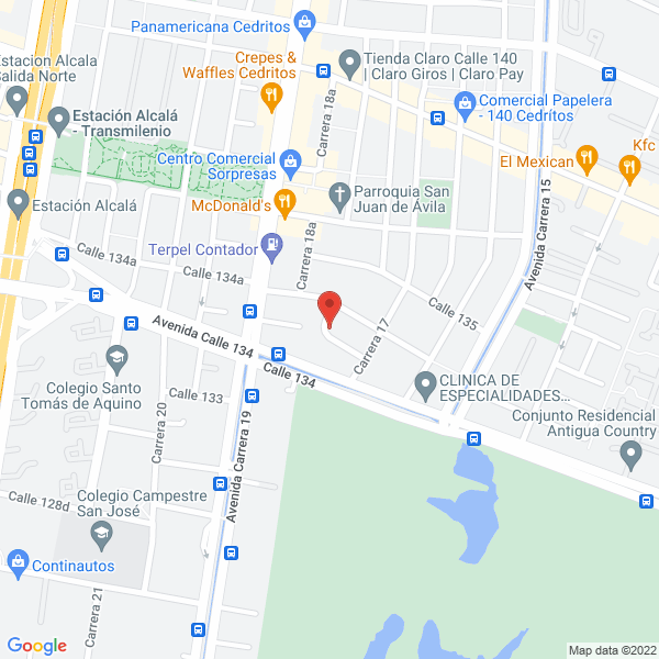 Mapa de Club Rotario-Gobernación