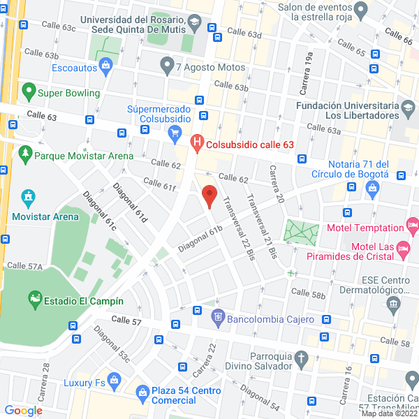 Mapa de Coaching Empresarial En Diagnostico Y Biologia Molecular S.A.S.