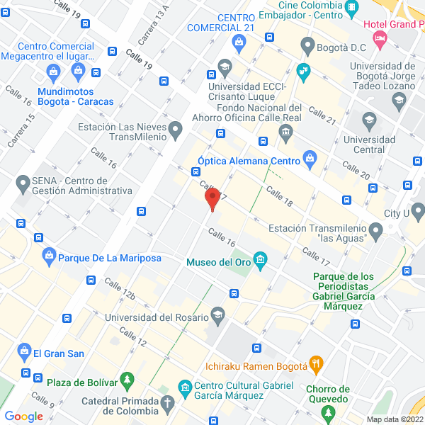 Mapa de Cobrancredito Ltda.
