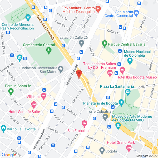 Mapa de Cobranzas Y Consultorias Cmc Ltda.