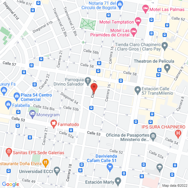 Mapa de Cocigral Ltda.