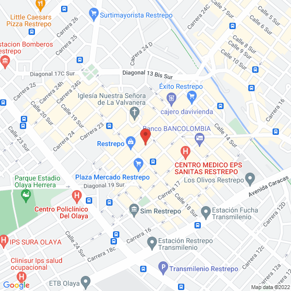 Mapa de Calzado Piscis