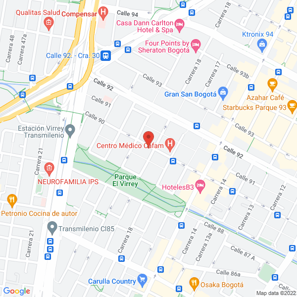 Mapa de Coincic Ltda.