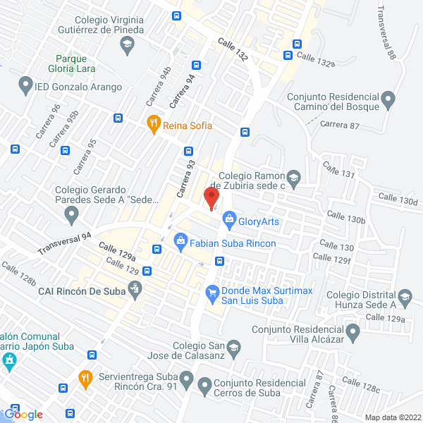 Mapa de Colbingos