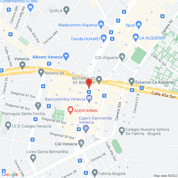 Mapa de Pescadero Balcón Paisa