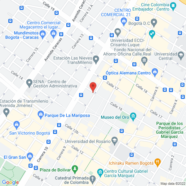 Mapa de Prinstation Artes Gráficas