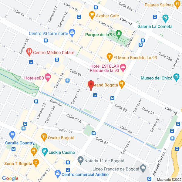 Mapa de Profesional Seminarios Gerenciales