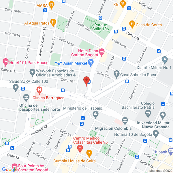 Mapa de Prolan Informática Ltda.