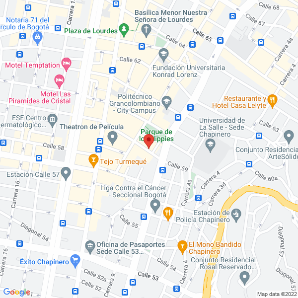 Mapa de Magnolia