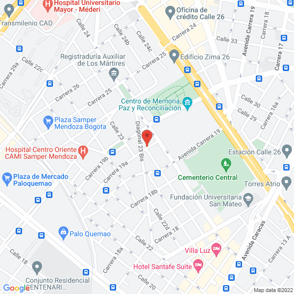 Mapa de Mambli Ltda.