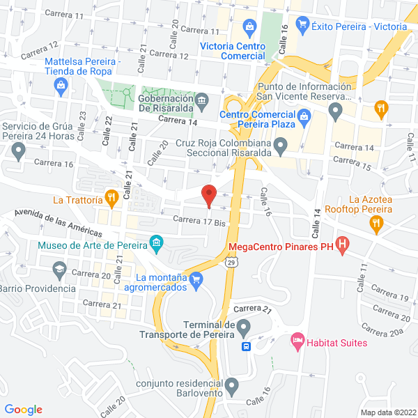 Map of Manantial Spa