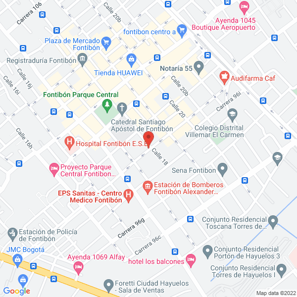 Mapa de Mecanizados Y Mantenimiento Industrial J A T S.A.S.