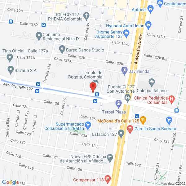 Mapa de Medgeo Ltda