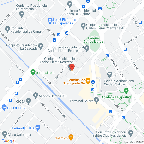 Mapa de Protección Radiológica Dosimetria Ltda.