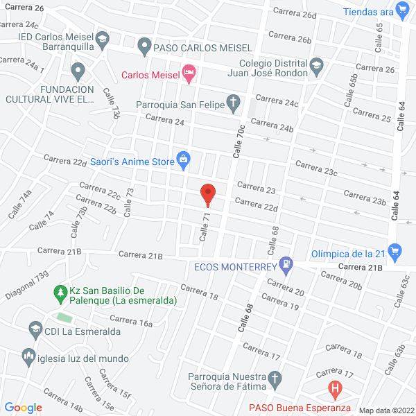 Map of Publimovil