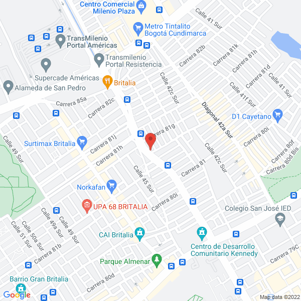 Mapa de Punto Cerámico