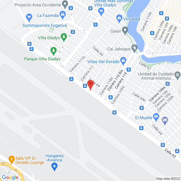 Mapa de Punto De Acopio De La Carpintería