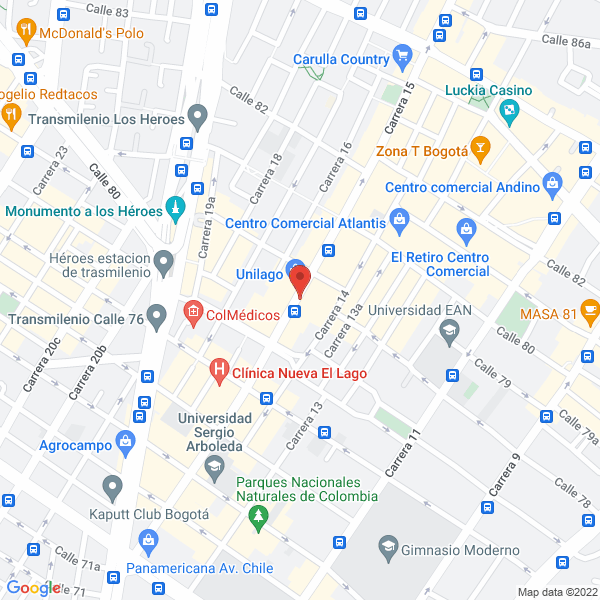 Mapa de Punto G Sistemas Limitada
