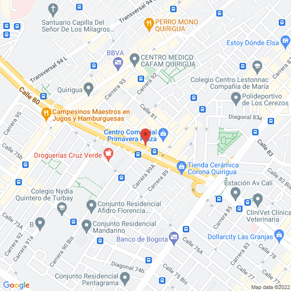 Mapa de Punto Hlgido