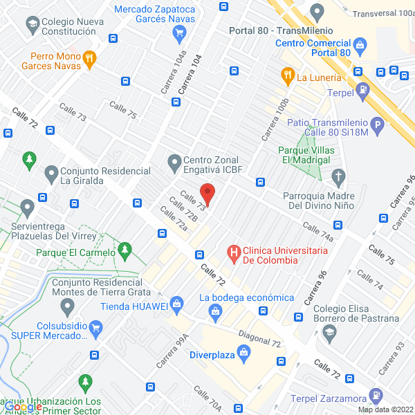 Mapa de Pure Donuts