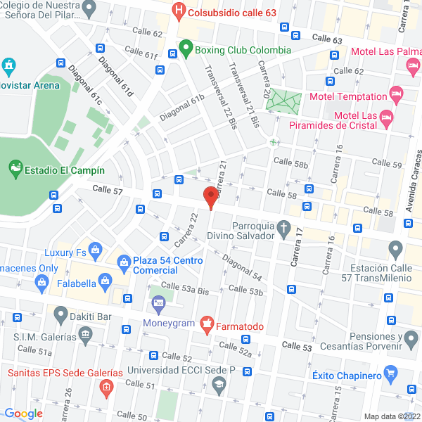 Mapa de Radiaires Ltda.