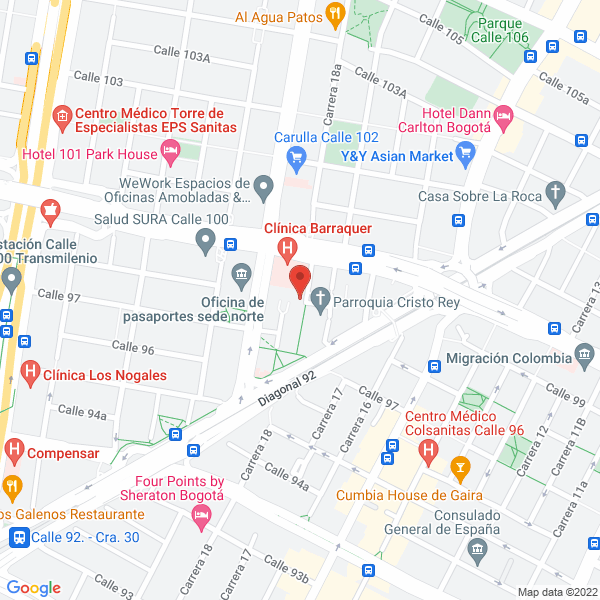 Mapa de Raisbeck Osman Y Castro S.A.S.