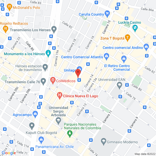 Mapa de Rak Computers Ltda