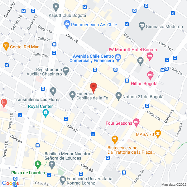Mapa de Restaurante Banak
