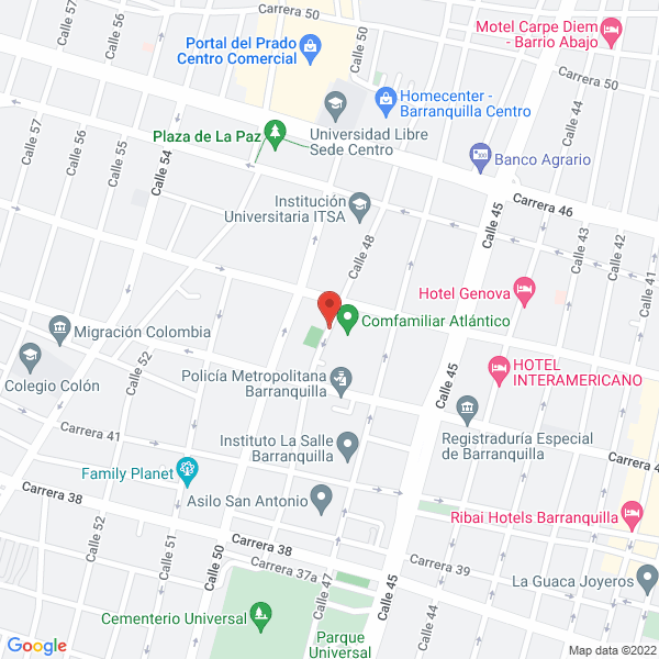 Map of Restaurante Patiño Sabrosón