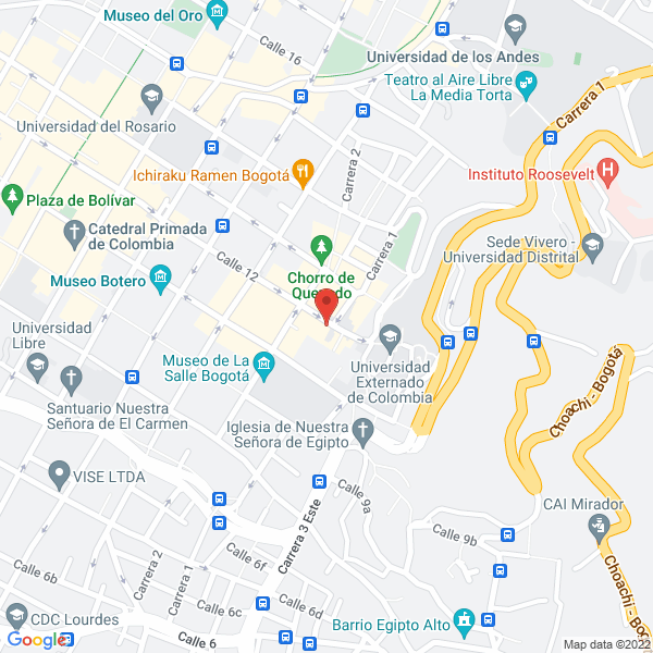 Mapa de Restaurante Shawarma