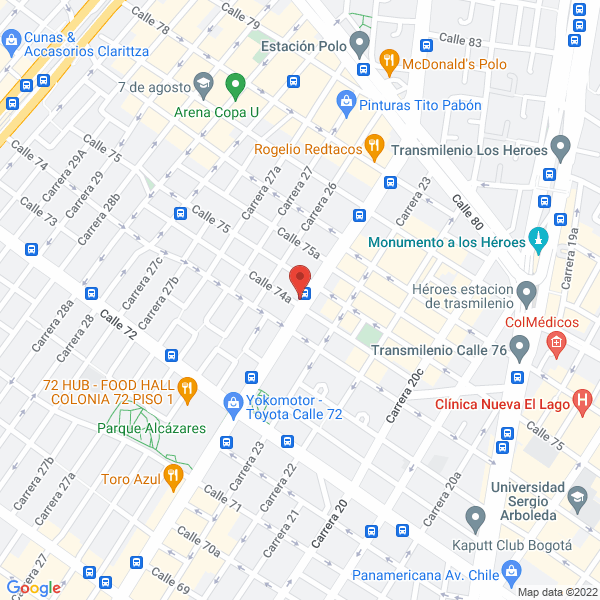 Mapa de Restaurante Video Bar William'S
