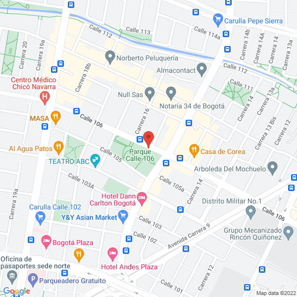 Mapa de Sala De Belleza Y Peluquería Janeth Pardo