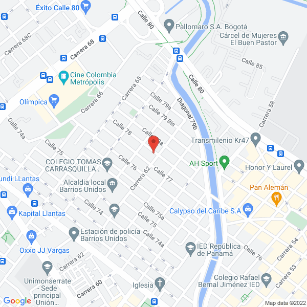 Mapa de Sánchez Zapata Y Cía. Ltda.