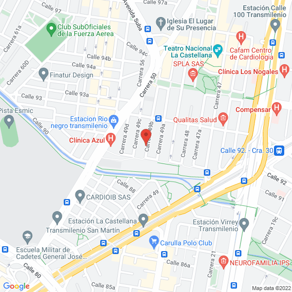 Mapa de Sanitech S.A.S.